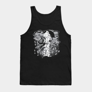 疾風怒濤 kanji challigraphy Japanese idiom Tank Top